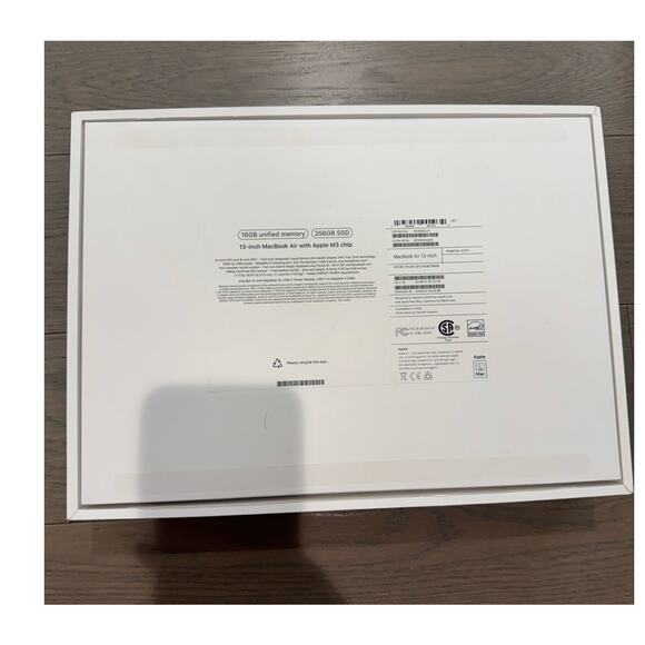 Apple Macbook Air 13" Laptop Packaging - Empty Box ONLY - Picture 2 of 6
